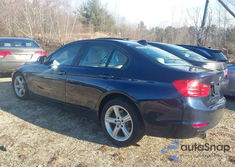 2013 BMW 320I xDrive z USA, uszkodzony, nr VIN WBA3C3C54DF980779